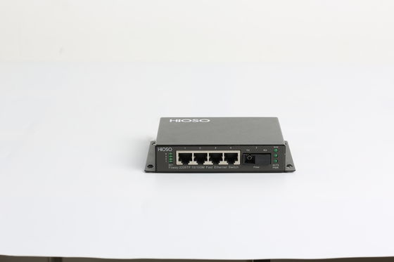 4 RJ45-Havens 1 100M FX Uplink Port Ethernet Toegangsschakelaar 5 Haven