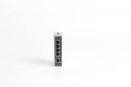 IP30 metaalgeval 5 Havens 10/100M Panel Mount Ethernet-Schakelaar 3W
