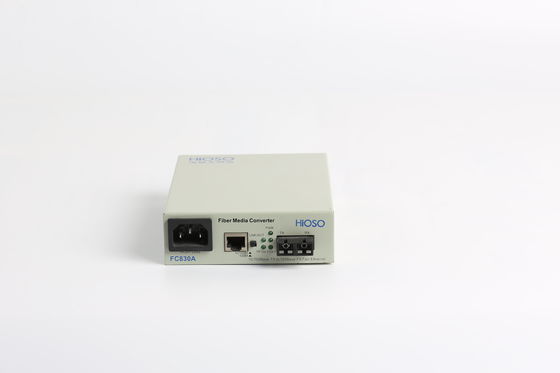 HiOSO 850nm Optisch aan Ethernet-Convertor, Optische Media Convertor 2W