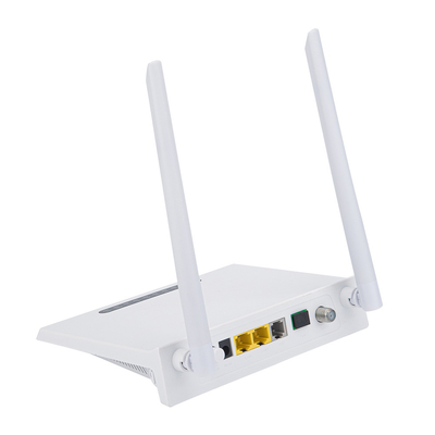De Oplossing van het de Potten Plastic Omhulsel ONU FTTH FTTO van 1GE 1FE XPON ONU WIFI CATV
