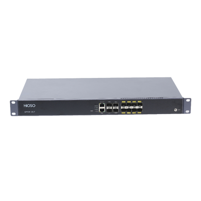 HA7308G-J 8PON GPON OLT-ondersteuning WEB SNMP CLI 4 GE/10GE SFP/SFP+(10GE) optische uplinkpoorten